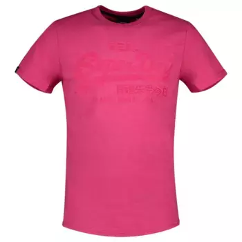 Футболка Superdry Vintage Logo Tonal Embroidered, розовый