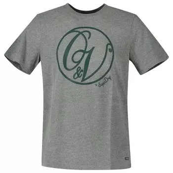 Футболка Superdry Vintage Ov Monogram T-shirt, серый