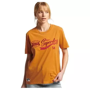 Футболка Superdry Vintage Script Style Coll, оранжевый