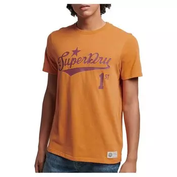 Футболка Superdry Vintage Script Style Coll, оранжевый