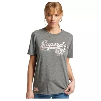 Футболка Superdry Vintage Script Style Coll, серый