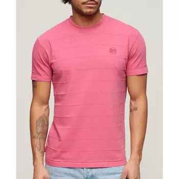 Футболка Superdry Vintage Texture, розовый
