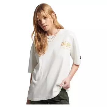 Футболка Superdry Vintage Vl Narrative, белый