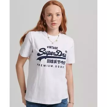 Футболка Superdry Vl Scripted Coll, белый