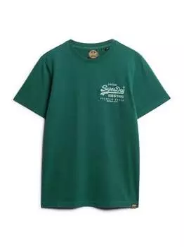 Футболка Superdry, зеленый