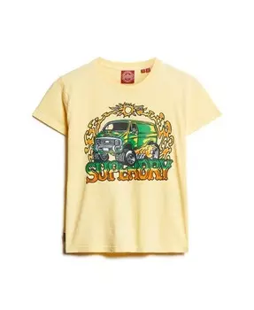 Футболка Superdry, желтый