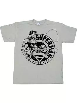 Футболка Superman, хаки