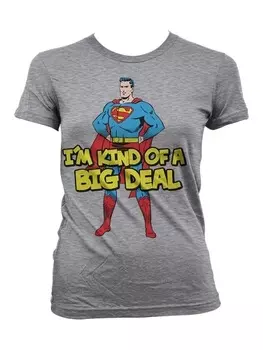 Футболка Superman, серый