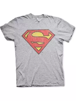 Футболка Superman, серый