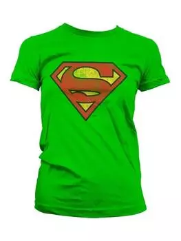 Футболка Superman, зеленый