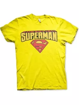 Футболка Superman, желтый