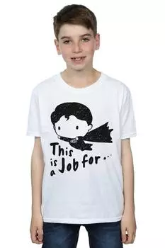 Футболка «Супермен: это работа для эскиза» DC Comics, белый