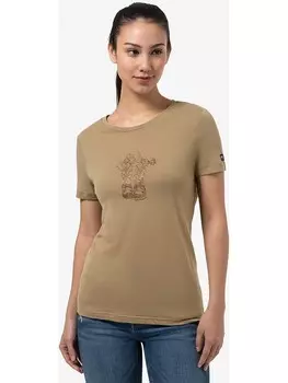 Футболка supernatural Flower Boots, бежевый