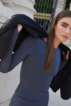Футболка Supersoft Everyday Sports с длинными рукавами Next, синий