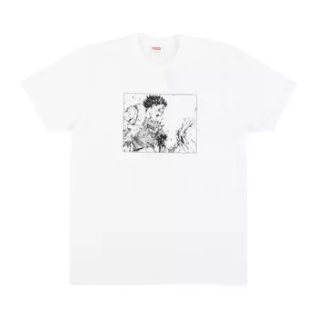 Футболка Supreme Akira Arm Tee 'White', белый