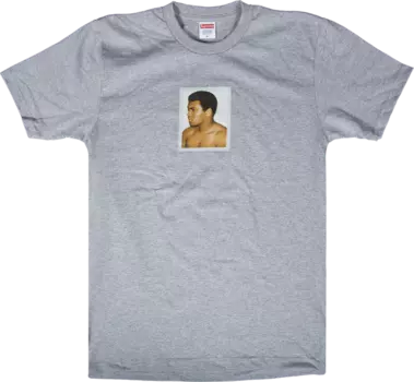 Футболка Supreme Ali x Warhol T-Shirt 'Grey', серый