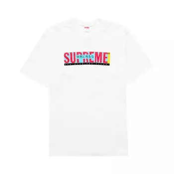 Футболка Supreme All Over Tee 'White', белый