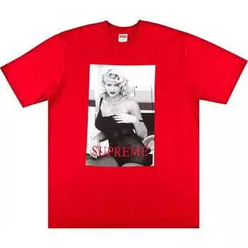 Футболка Supreme Anna Nicole Smith, красный