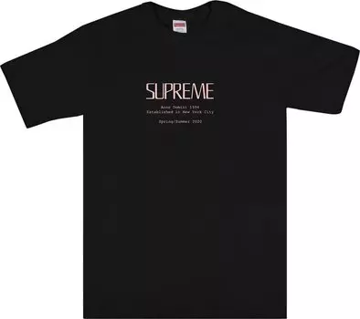 Футболка Supreme Anno Domini Tee 'Black', черный