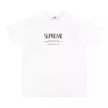 Футболка Supreme Anno Domini Tee 'White', белый