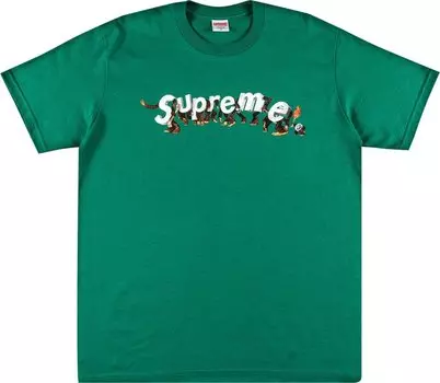 Футболка Supreme Apes Tee 'Light Pine', зеленый