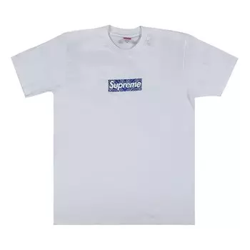 Футболка Supreme Bandana Box Logo, белый