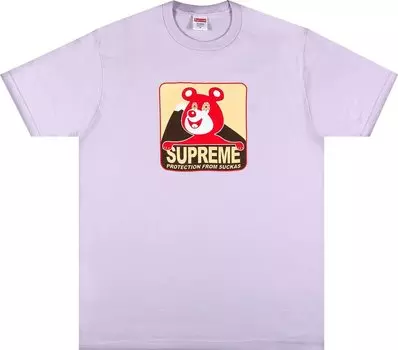 Футболка Supreme Bear Tee 'Light Purple', фиолетовый