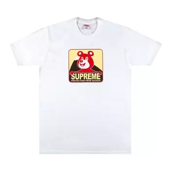 Футболка Supreme Bear Tee 'White', белый