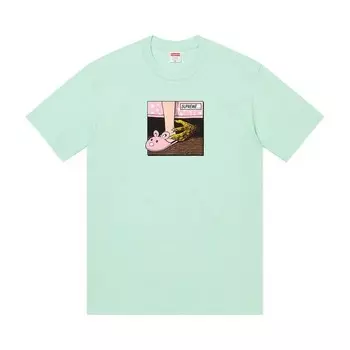Футболка Supreme Bed Tee Light Teal, бирюзовый