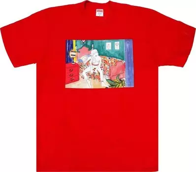 Футболка Supreme Bedroom Tee 'Red', красный
