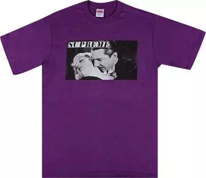 Футболка Supreme Bela Lugosi Tee 'Purple', фиолетовый