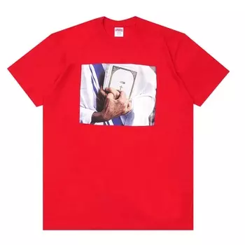 Футболка Supreme Bible Tee, красный