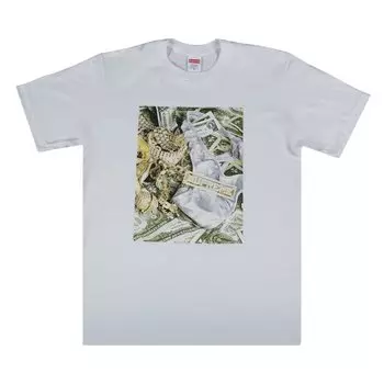 Футболка Supreme Bling Tee 'White', белый