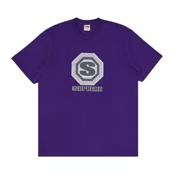 Футболка Supreme Blockbuster Tee Purple, фиолетовый