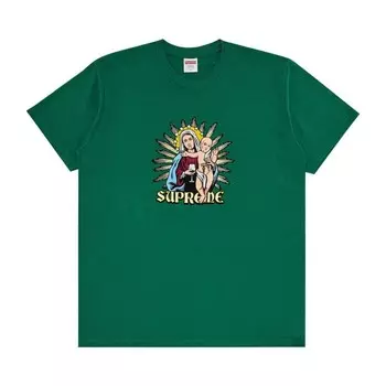 Футболка Supreme Blood Tee Light Pine, зеленый