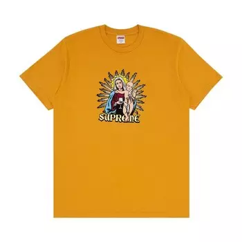 Футболка Supreme Blood Tee Mustard, желтый