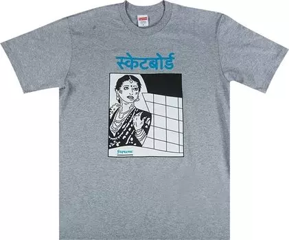 Футболка Supreme Bombay Tee 'Heather Grey', серый