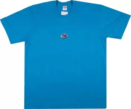 Футболка Supreme Bottle Cap Tee 'Bright Blue', синий