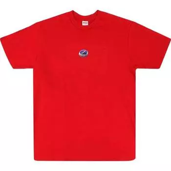 Футболка Supreme Bottle Cap Tee, красный