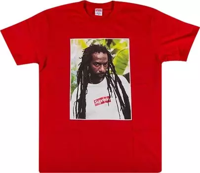 Футболка Supreme Buju Banton, красный
