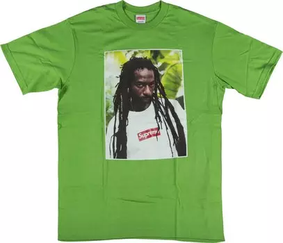 Футболка Supreme Buju Banton, зелёный