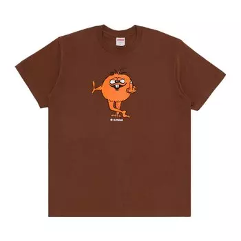 Футболка Supreme Camacho 'Brown', коричневый
