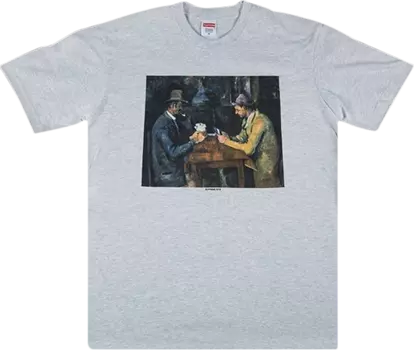 Футболка Supreme Cards T-Shirt 'Ash Grey', серый