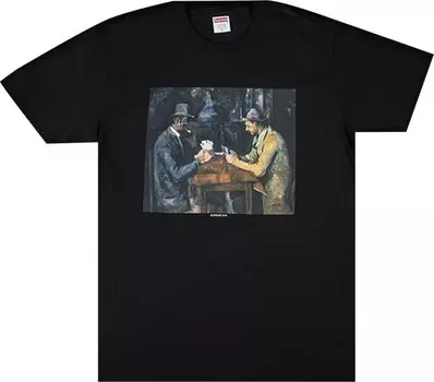 Футболка Supreme Cards Tee 'Black', черный