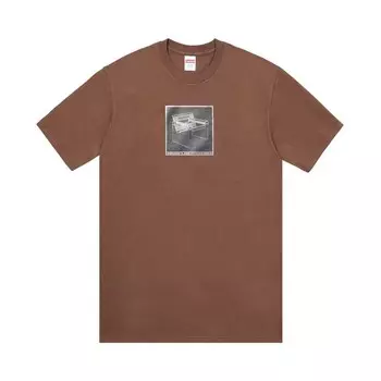 Футболка Supreme Chair Tee Brown, коричневый
