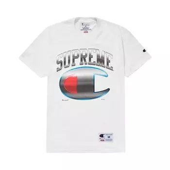 Футболка Supreme Champion Chrome Short-Sleeve Top 'White', белый