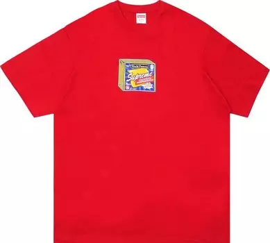 Футболка Supreme Cheese Tee 'Red', красный