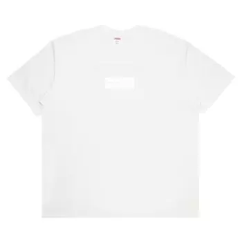 Футболка Supreme Chicago Box Logo Tee 'White', белый