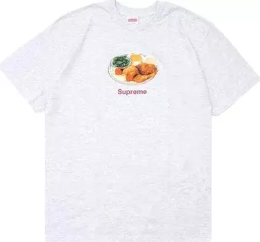 Футболка Supreme Chicken Dinner Tee 'Ash Grey', серый