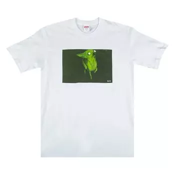 Футболка Supreme Chris Cunningham Chihuahua Tee 'White', белый